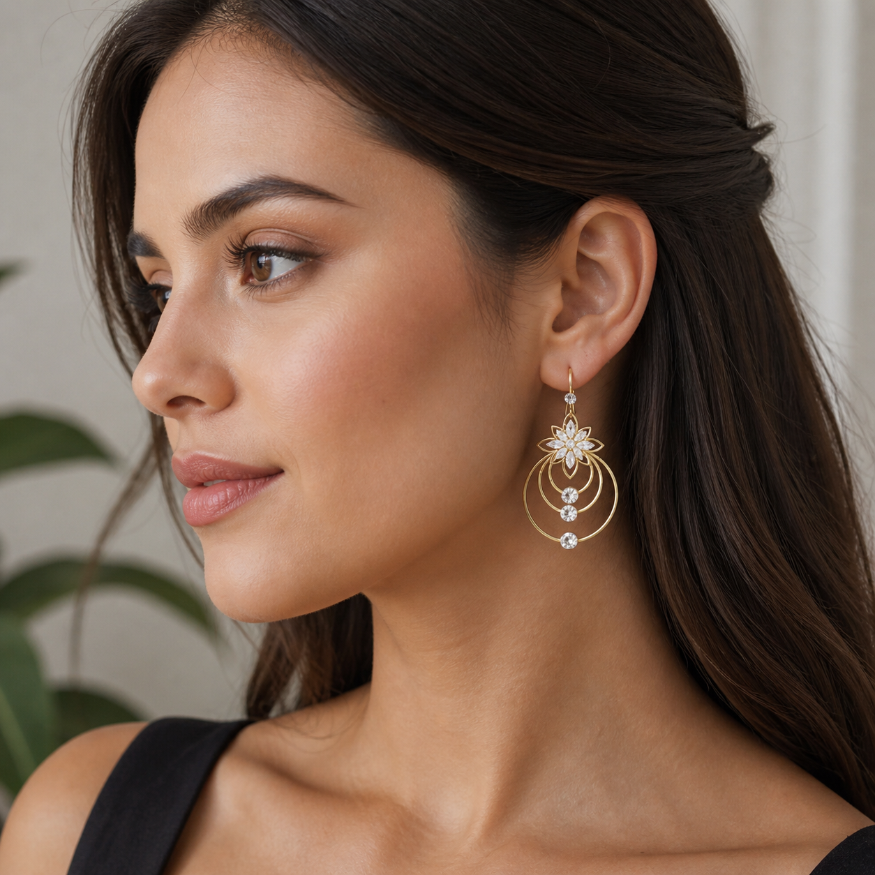 Aretes de una joya italiana